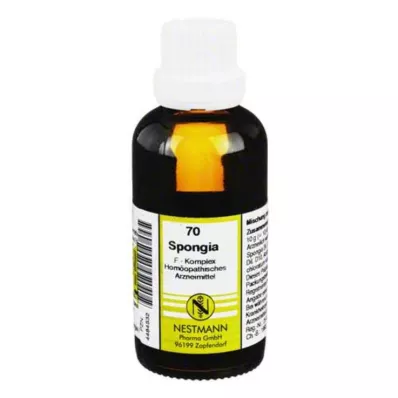 SPONGIA F Complex nr. 70 Verdunning, 50 ml SPONGIA F Complex nr. 70 Verdunning, 50 ml