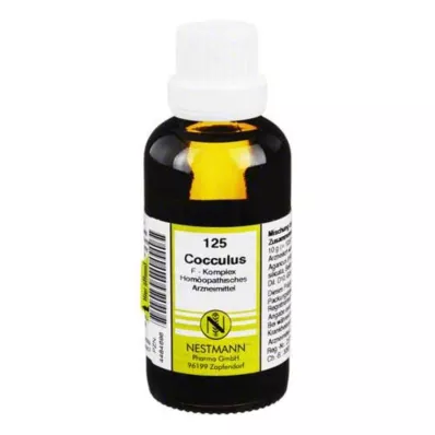 COCCULUS F Complex nr.125 Verdunning, 50 ml COCCULUS F Complex nr.125 Verdunning, 50 ml