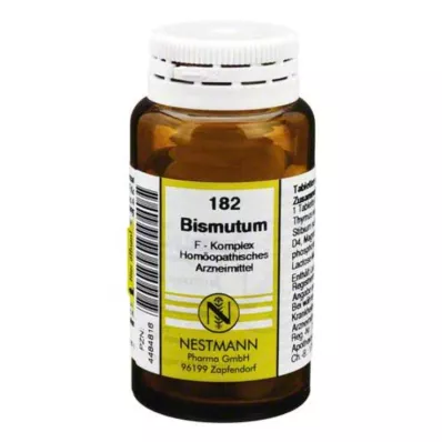 BISMUTUM F Complex Tabletten Nr.182, 120 stuks
