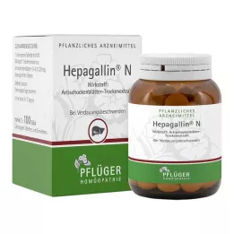 Hepagallin N dragees, 100 stuks