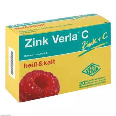 ZINK VERLA C-korrels, 20 stuks ZINK VERLA C-korrels, 20 stuks