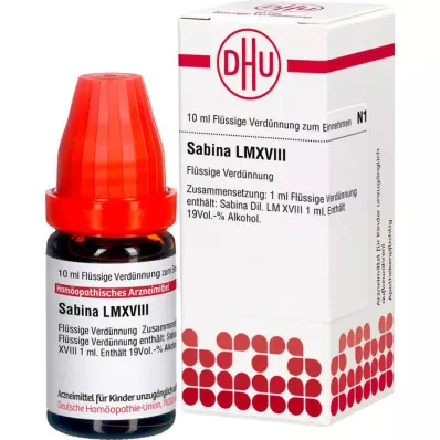 SABINA LM XVIII Verdunning, 10 ml