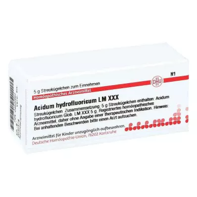 ACIDUM HYDROFLUORICUM LM XXX Bolletjes, 5 g ACIDUM HYDROFLUORICUM LM XXX Bolletjes, 5 g