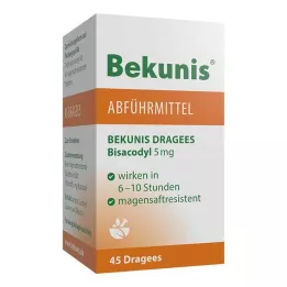 BEKUNIS Dragees Bisacodyl 5 mg enteric-coated tabletten, 45 stuks