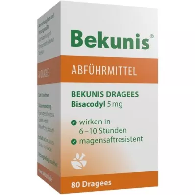 BEKUNIS Bisacodyl 5 mg enterische tabletten, 80 st