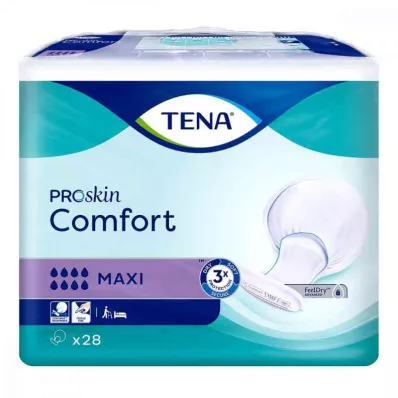 TENA COMFORT maxi sjablonen, 28 stuks
