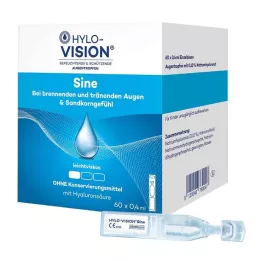 HYLO-VISION sinus pipetten voor eenmalig gebruik, 60X0,4 ml