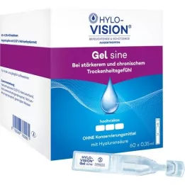 HYLO-VISION Gel sine pipetten voor eenmalige toediening, 60X0,35 ml