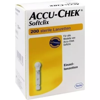 ACCU-CHEK Softclix lancetten, 200 stuks