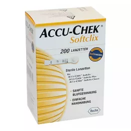 ACCU-CHEK Softclix lancetten, 200 stuks