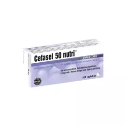 CEFASEL 50 nutri selenium tabs, 100 stuks