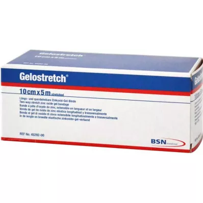 GELOSTRETCH Verband 10 cmx5 m, 10 stuks