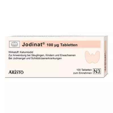 JODINAT 100 µg tabletten, 100 stuks JODINAT 100 µg tabletten, 100 stuks