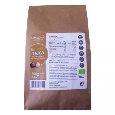 MACA 100% puur organisch poeder, 500 g MACA 100% puur organisch poeder, 500 g