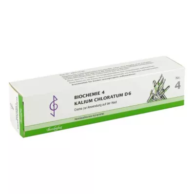 BIOCHEMIE 4 Kalium chloratum D 6 crème, 100 ml