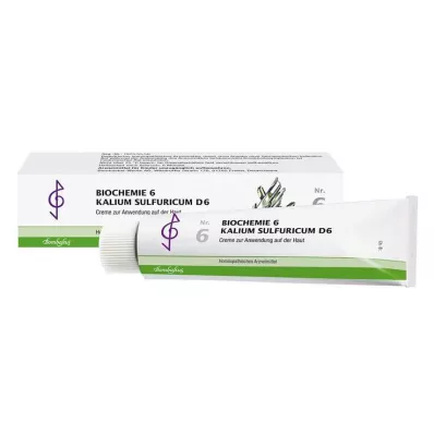 BIOCHEMIE 6 Kalium sulphuricum D 6 Crème, 100 ml