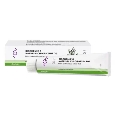 BIOCHEMIE 8 Natrium chloratum D 6 crème, 100 ml