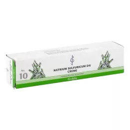 BIOCHEMIE 10 Natrium sulphuricum D 6 Crème, 100 ml