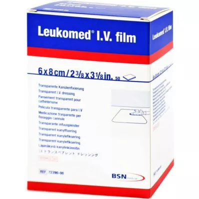 LEUKOMED I.V. filmpleister, 50 stuks LEUKOMED I.V. filmpleister, 50 stuks