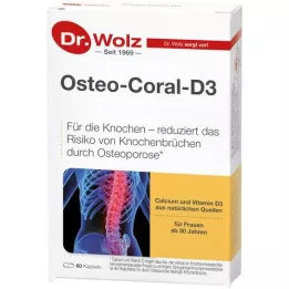OSTEO CORAL D3 Dr.Wolz capsules, 60 st