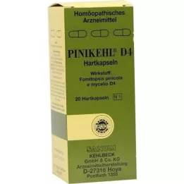 PINIKEHL Capsules D 4, 20 stuks