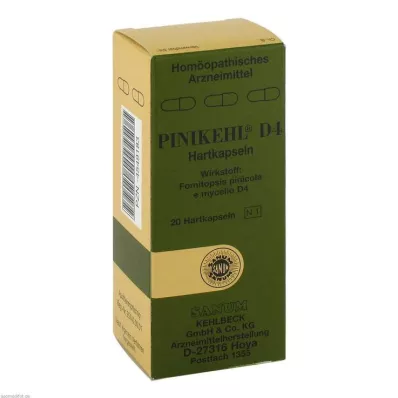 PINIKEHL Capsules D 4, 20 stuks