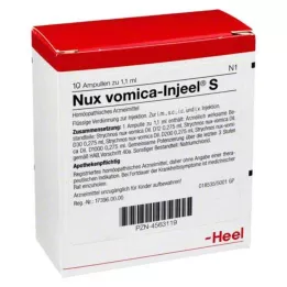 NUX VOMICA INJEEL S Ampullen, 10 stuks