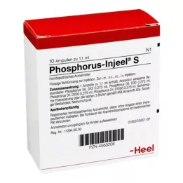 PHOSPHORUS INJEEL S Ampullen, 10 stuks