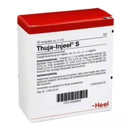 THUJA INJEEL S Ampullen, 10 stuks