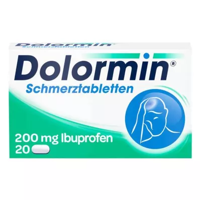 DOLORMIN Filmomhulde tabletten, 20 stuks DOLORMIN Filmomhulde tabletten, 20 stuks