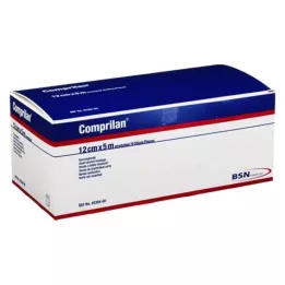 COMPRILAN Elastisch verband 12 cmx5 m, 10 stuks