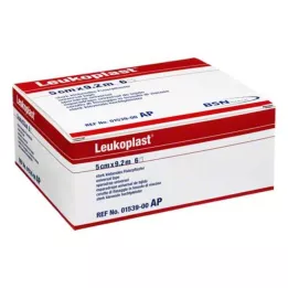 LEUKOPLAST 5 cmx9,2 m, 6 stuks