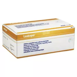 LEUKOPOR 2,5 cmx9,2 m, 12 stuks