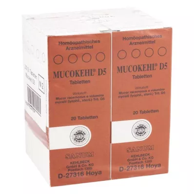 MUCOKEHL Tabletten D 5, 10X20 st