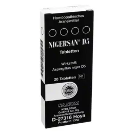 NIGERSAN D 5 tabletten, 20 stuks