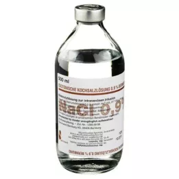 ISOTONISCHE Zoutoplossing 0,9% Bernburg Inf.-L.Glas, 500 ml