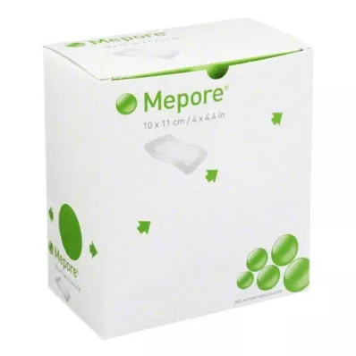 MEPORE Wondverband steriel 10x11 cm, 40 stuks