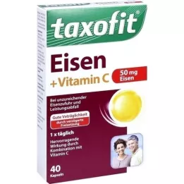 TAXOFIT IJzer+Vitamine C Softgels, 40 Capsules