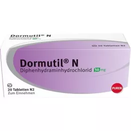 DORMUTIL N Tabletten, 20 stuks