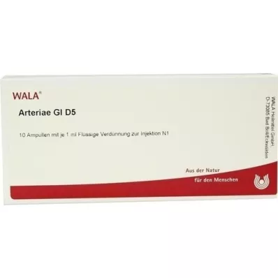 ARTERIAE GL D 5 ampullen, 10X1 ml