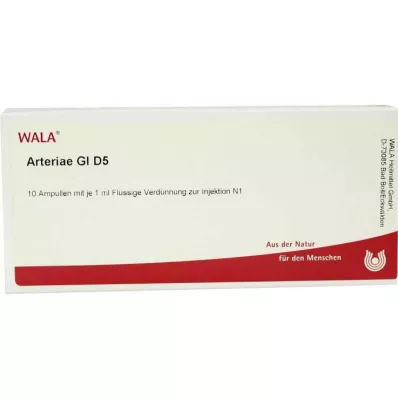 ARTERIAE GL D 5 ampullen, 10X1 ml