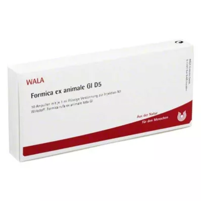FORMICA EX animale GL D 5 ampullen, 10X1 ml FORMICA EX animale GL D 5 ampullen, 10X1 ml