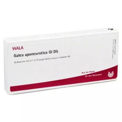 GALEA aponeurotica GL D 5 ampullen, 10X1 ml GALEA aponeurotica GL D 5 ampullen, 10X1 ml