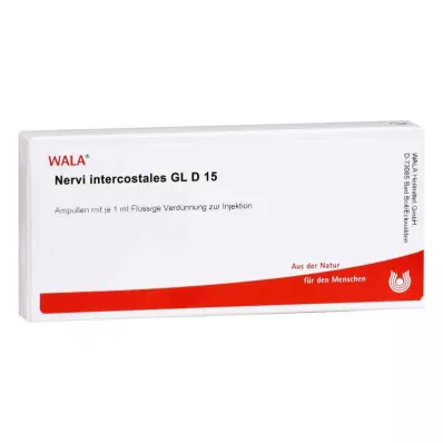 NERVI intercostales GL D 15 ampullen, 10X1 ml