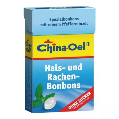 CHINA ÖL Keel- en hoestbonbons zonder suiker, 40 g CHINA ÖL Keel- en hoestbonbons zonder suiker, 40 g