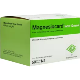 MAGNESIOCARD forte 10 mmol Plv.z.Her.e.Ls.z.Einn., 50 st