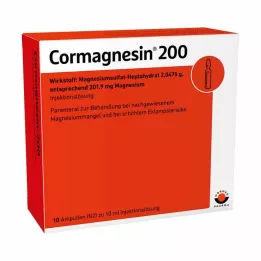 CORMAGNESIN 200 ampullen, 10X10 ml