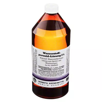 WASSERSTOFFPEROXID Oplossing 3%, 1000 ml WASSERSTOFFPEROXID Oplossing 3%, 1000 ml