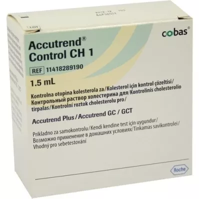 ACCUTREND Controle CH 1 Oplossing, 1X1,5 ml