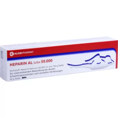 HEPARIN AL Zalf 50.000, 40 g